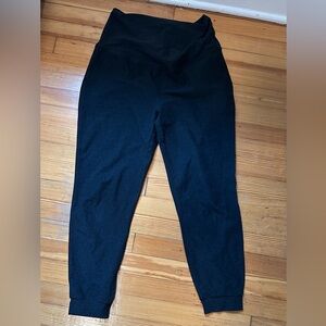 Beyond Yoga Maternity Beyond the Bump Black Joggers